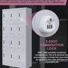 OFFICE CABINET: 12 Locker Angelica Storage Office Cabinet thumb 2