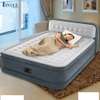 Intex Inflatable Dura-Beam Airbed With Inbuilt Electric Pump with head board -5*6 thumb 1