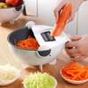 9 In 1 Vegetable Cutter With Drain Basket thumb 1