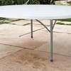 Outdoor Table; 1.5m Round Space-Saving Foldable Table thumb 4