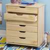 6 Locker Wooden Storage Cabinet thumb 5