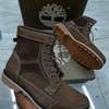 Timberland Boots Leather Casual Shoes in Coffee Brown thumb 1