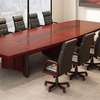 3 M Stylish Mahogany Boardroom Table thumb 0