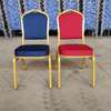 Luxury Gold Metal Stackable Banquet Chairs thumb 0