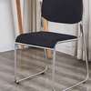 Mid Back Visitors Chair with Silver Metal Base thumb 4