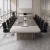 Boardroom Table; 4 Meters Long Gray Boardroom Table thumb 0