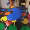 Bean shaped worktables for schools. thumb 1