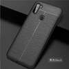Auto Focus Leather Pattern Soft TPU Back Case Cover for Samsung M11/A11 thumb 3