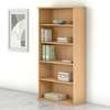 Tall Wooden Bookcase with Five Tiers thumb 2