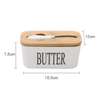 Ceramic container, airtight bamboo cover thumb 2