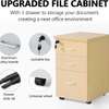 Office Cabinet: Three Drawers Mobile Repositioning Cabinet thumb 1