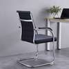 Leather Office Conference Chair – Mid-Back Visitor Chair thumb 2