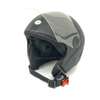 Premium Open Face Motorcycle Helmet , Matt Black thumb 1