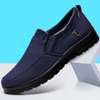 Comfort Fashion Slipon Mens Sneakers Navy Blue thumb 1