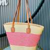 Papyrus Straw Woven Beach Bag thumb 0