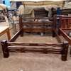 Antique queen size bed thumb 2