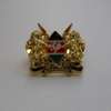 Enhanced Kenya Emblem 3D Gold Finish Lapel Pin Badge thumb 1