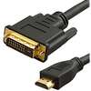 Hdmi to Dvi D 24+1 Male Cable Converter Genuine Adapter thumb 3