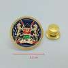 Kenya Emblem Lapel Pin Badge with Rounded Roped Edge thumb 4