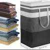 72L canvas collapsible  laundry/multi-purpose baskets thumb 1