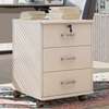 Lockable 3-Drawer Pedestal Office Movable Cabinet thumb 4
