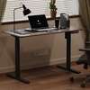 OFFICE DESK: White Electrical Standing Desk thumb 3