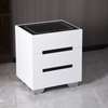 Home Cabinet: Touch Control Nightstand Drawer With Led thumb 0