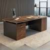 1.4 M Rectangular Executive Office Desk with Drawers thumb 5