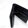 Mens Black leather wallet with bracelet thumb 0