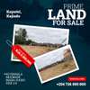 Quick Sale By Owner. 1/4 Acre Land in Kajiado. thumb 0