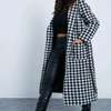 Houndstooth Trench Coats thumb 7