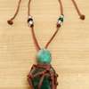 Natural Green Fluorite Crystal~Pendants~Necklaces~Meditation thumb 2