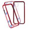 Magnetic Adsorption Case For iPhone 11 11 Pro 11 Pro Max- Clear Glass Back thumb 1