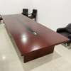 Boardroom Table; 300cm Mahogany Boardroom Table thumb 0