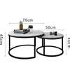 *Pure Marble nesting tables( small size) thumb 0