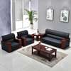 Office Sofas: 5 Seater Leather Sofa thumb 2
