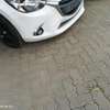 Mazda Demio petrol pearl white thumb 2