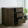 Office Cabinet: Executive Wooden Simple Credenza thumb 2