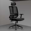 Office Chair: Ergonomic Swivel Wheels High Back Chair thumb 4