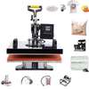 Combo 8 In 1 Heat Press Machine T-shirt Printing Sublimation thumb 5