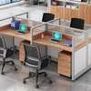 Office Desk; 4 Person Office Workstation Desk thumb 3