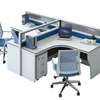 Office Workstation: Curve Design Two-Way Work Desk thumb 4