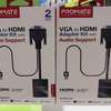 Promate VGA to HDMI Adapter Video Cable Converter Adapter thumb 1