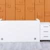 Office Desk: White Study Table With Mobile Pedestal Unit thumb 1