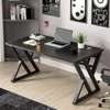 Office Desk; Custom Black Metal Leg Desk For Home Offices thumb 0