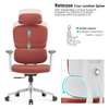 High-Back Ergonomic Home Office Chair – Orange thumb 1