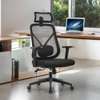 Office chair: Modern Black Ergonomic Office Seat thumb 0