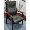Office Chair: Mahogany Base Executive Chair thumb 2