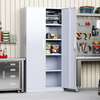 Metal Storage Cabinet–2 Doors with 4 Adjustable Shelves thumb 4