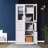 2-Door Metallic Filing Cabinet with Safe thumb 4